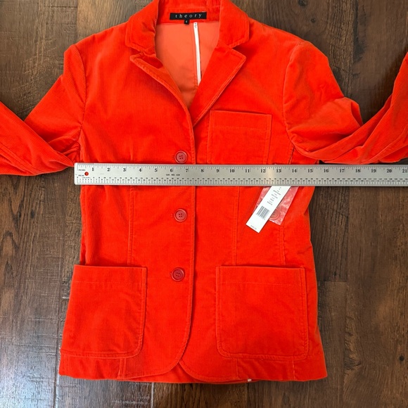 THEORY corduroy blazer, size 4, NWT - Picture 8 of 13